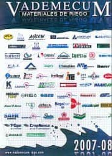 vademecum de materiales de riego 2007-2008-juan cuenca cuenca-9788484763208