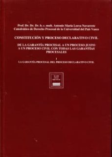 constitucion y proceso declarativo civil-9788487108808