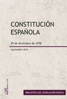 constitucion española (septiembre 2016)-9788490859308