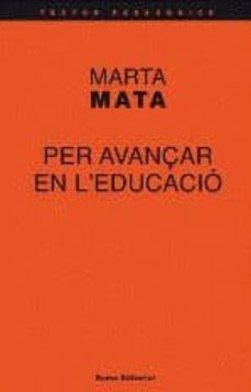 per avançar en l educacio-9788497663908
