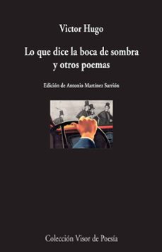 lo que dice la boca de sombra y otros poemas-9788498959208