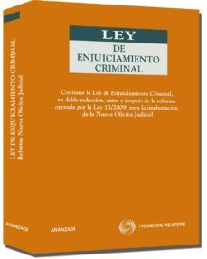 ley de enjuiciamiento criminal-9788499034508
