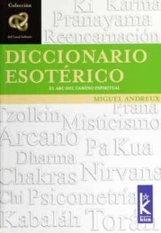 diccionario esoterico: el abc del camino espiritual-9789501770308