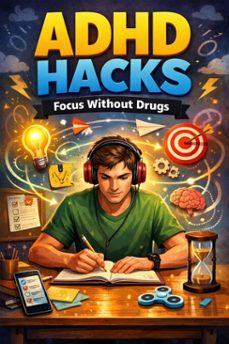 adhd hacks: focus without drugs (ebook)-aakash agrawal-9798233552908