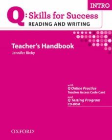 q skills for success reading and writing: intro teacher s book with testing program cd-rom-9780194756518