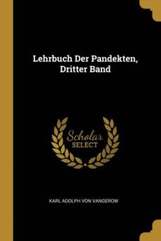 lehrbuch der pandekten, dritter band-9780270640618