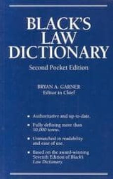 black s law dictionary (2nd pocket edition)-bryan a. garner-9780314257918