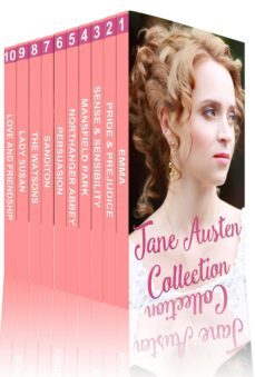jane austen collection: pride and prejudice, sense and sensibility, emma, persuasion and more (ebook)-9781681957418