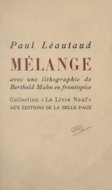 melange (ebook)-paul leautaud-9782307143918
