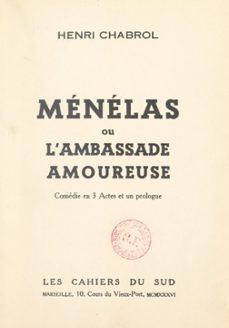 menelas (ebook)-henri chabrol-9782307419518