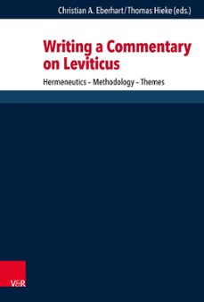 writing a commentary on leviticus (ebook)-9783647534718