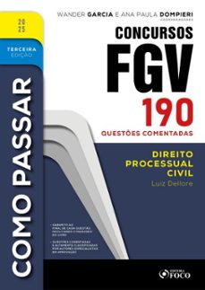 como passar em concursos fgv - 3ª ed - 2025 (ebook)-luiz dellore-9786561206518