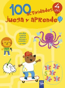 100 actividades juega y aprende 4 años-9788408221418