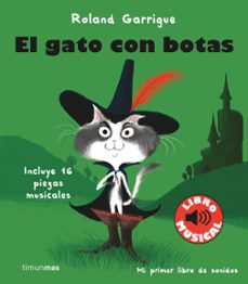 el gato con botas. libro musical-roland garrigue-9788408244318