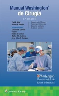 manual washington de cirugia-paul e. wise-jeffrey a. blatnik-9788410022218