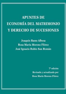 apuntes de economia del matrimonio y derecho de sucesiones-9788411225618