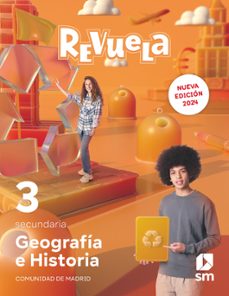 geografía e historia 3º eso. serie revuela (comunidad de madrid)-9788411826518
