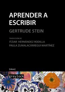 aprender a escribir-gertrude stein-9788412197518