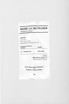 desde la salvajada-alejandra banca-9788412375718