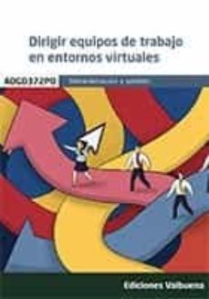adgd372po -  dirigir equipos de trabajo en entornos virtuales-9788413279718