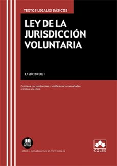 ley de la jurisdiccion voluntaria-9788413592718