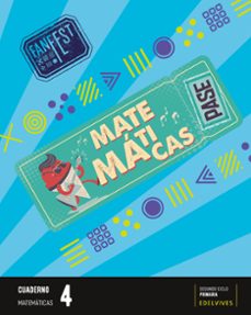 matematicas 4º educacion primaria proyecto fanfest cuaderno-9788414044018