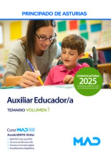 auxiliar educador/a. temario volumen 1-9788414291818