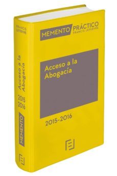 (i.b.d.) memento practico acceso a la abogacia 2015-2016-9788416268818