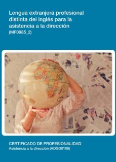 lengua extranjera profesional distinta del ingles para la asisten cia a la direccion (frances) (mf0985_2)-9788416360918
