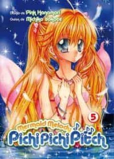 mermaid melody pichi pichi pitch 5-michiko yokote-pink hanamori-9788418776618