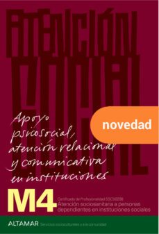 apoyo psicosocial, atencion relacional y comunicativa en instituc instituciones.-m4-montserrat sorribas-9788418843518