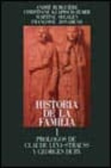 historia de la familia: mundos lejanos, mundos antiguos (t.1)-andre burguiere-9788420687018