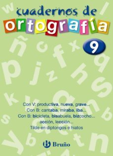 cuadernos de ortografia nº 9-francisco galera noguera-ezequiel campos pareja-9788421643518