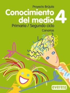 conocimiento del medio 4 educacion primaria guia didactica brujula (canarias) cd-9788424198718