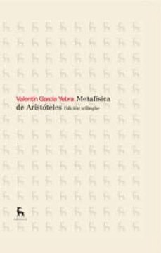 metafisica de aristoteles: edicion trilingue-valentin garcia yebra-9788424923518