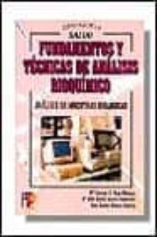 fundamentos y tecnicas de analisis bioquimico-ma carmen d ocon navaza-9788428325318