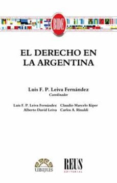 el derecho en la argentina-luis leiva fernandez-9788429020618