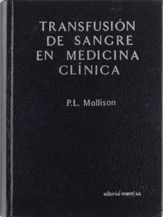 transfusion de sangre en medicina clinica-p. l. mollison-9788429155518