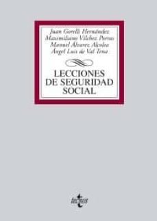 lecciones de seguridad social-9788430953318