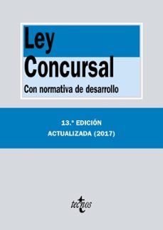 ley concursal (13ª ed.): con normativa de desarrollo-9788430971718