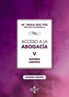 acceso a la abogacia (tomo v): materia laboral (2ª ed.)-9788430979318