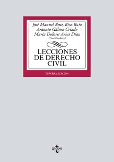 lecciones de derecho civil-jose manuel ruiz rico ruiz-antonio galvez criado-maria dolores arias diaz-9788430983018