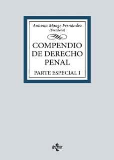 compendio de derecho penal: parte especial i-antonia monge fernandez-edgar ivan colina ramirez-9788430990818