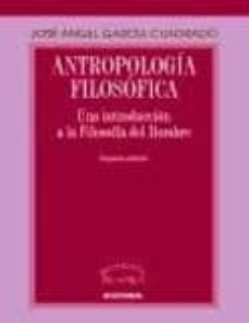 antropologia filosofica: una introduccion a la filosofia del homb re (5ª ed)-9788431327118