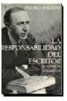 la responsabilidad del escritor-pedro salinas-9788432200618