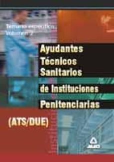 temario especifico ats de instituciones penitenciarias vol.2-9788466504218