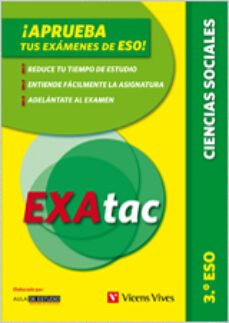 exatac. 3 eso. ciencias sociales      3º eso-9788468205618