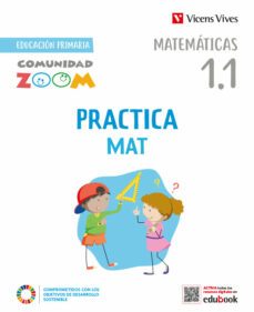 practicamat 1º educacion primaria trim. actividades comunidad zoom (mec)-9788468281018