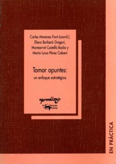 tomar apuntes: un enfoque estrategico-carles monereo font-9788477741718