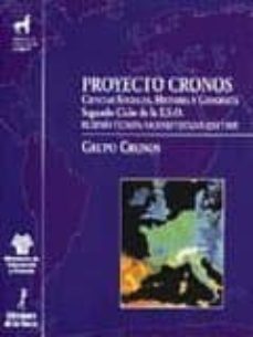 proyecto cronos iii-9788479601218